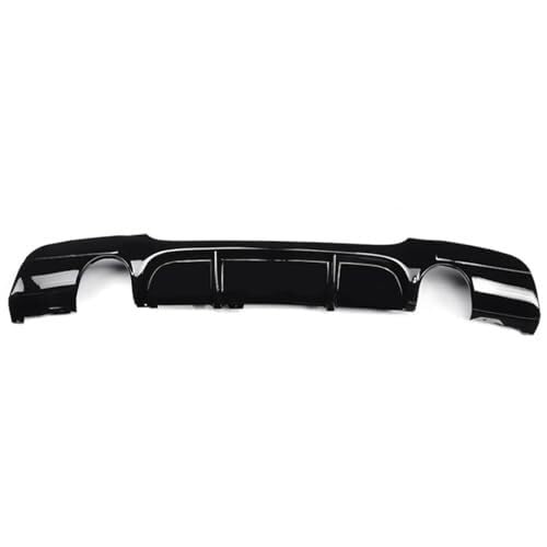 Heckspoiler Für 3er 325i 335i E90 E91 Für Sport 2005-2013 Heckstoßstangen-Diffusorlippe Autozubehör Glänzend Schwarz Carbon Fiber Style Heckspoiler(Glossy Black) von GTDTKGANAK