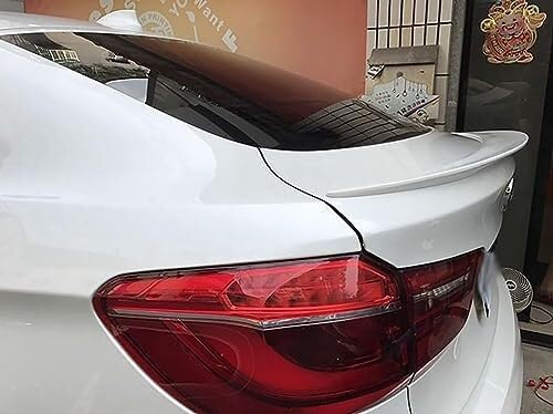 Heckspoiler Für X6 F16 2015 2016 2017 2018 2019 Heckspoiler, Auto-Kofferraumdeckel-Flügel, Spoiler, Heckflügel-Modifikationszubehör Heckspoiler(‎B-White) von GTDTKGANAK