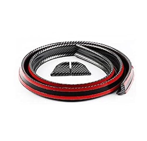 Heckspoiler Spoilerflügelaufkleberlippe Für Kia Für Optima Sedan DL3 JF TF MG 2006-2025, Gummi-Heckdach-Kofferraum-Auto-Heckspoiler Heckspoiler(‎A Carbon Fiber) von GTDTKGANAK