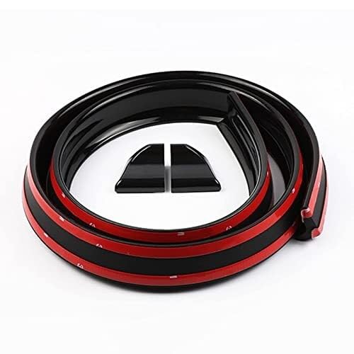 Heckspoiler Spoilerflügelaufkleberlippe Für Kia Für Optima Sedan DL3 JF TF MG 2006-2025, Gummi-Heckdach-Kofferraum-Auto-Heckspoiler Heckspoiler(‎B Gloss Black) von GTDTKGANAK