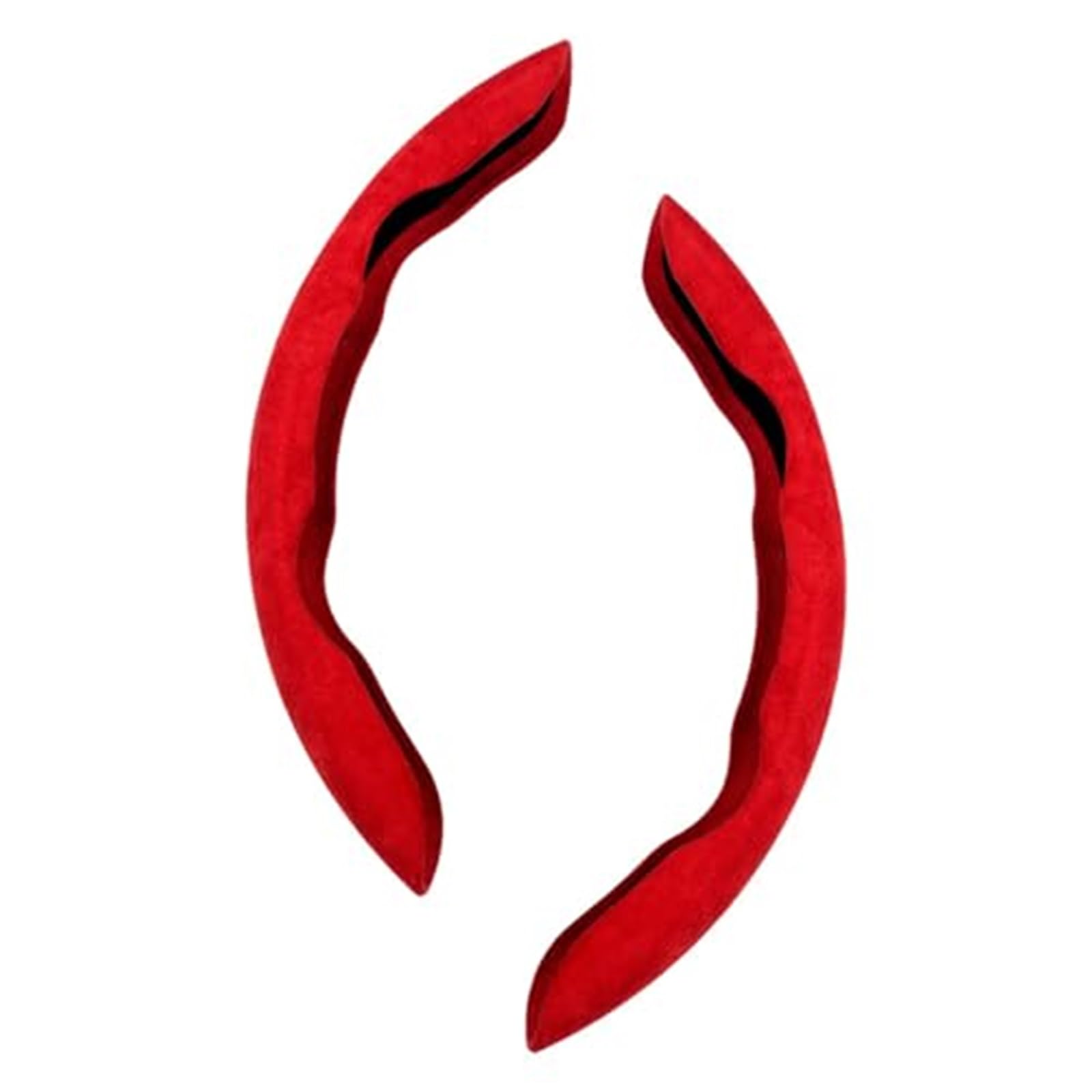 Lenkradbezug für Autos Für Dodge Für 1500 2002 2003 2004 2005 2006, ultradünne Mikrofaser-Leder-Lenkradabdeckung, schweißabsorbierend, rutschfest Schutz(A-red) von GTDTKGANAK