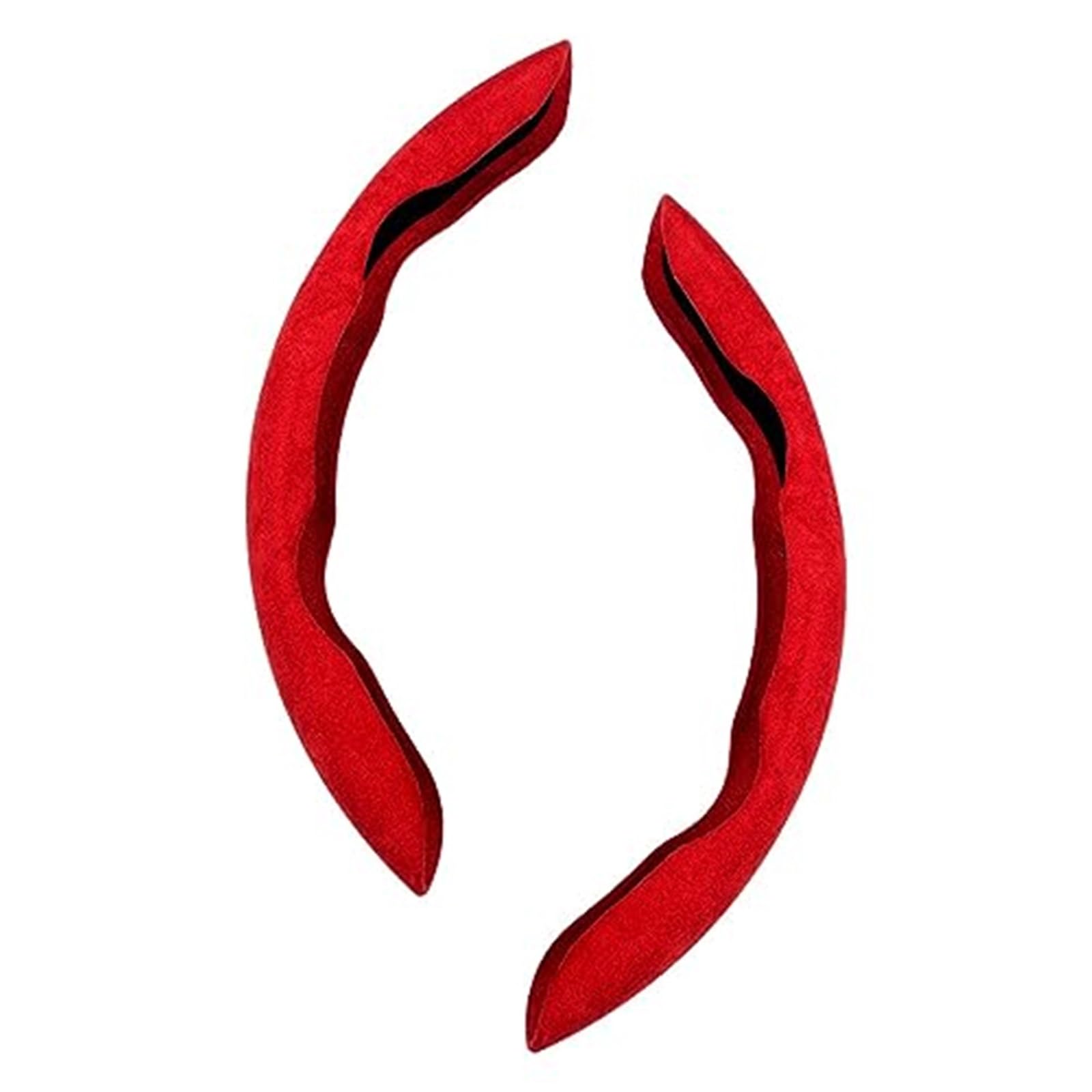 Lenkradbezug für Autos Für MG3 Für MG4 Für EV Für MG5 Für MG6 Für MG Für HS Für MG Für Marvel R Für MG Für ZS Auto Innen Auto Lenkrad Abdeckung Schutz(A-red) von GTDTKGANAK