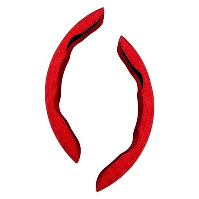 Lenkradbezug für Autos Für MG3 Für MG4 Für EV Für MG5 Für MG6 Für MG Für HS Für MG Für Marvel R Für MG Für ZS Auto Innen Auto Lenkrad Abdeckung Schutz(A-red) von GTDTKGANAK