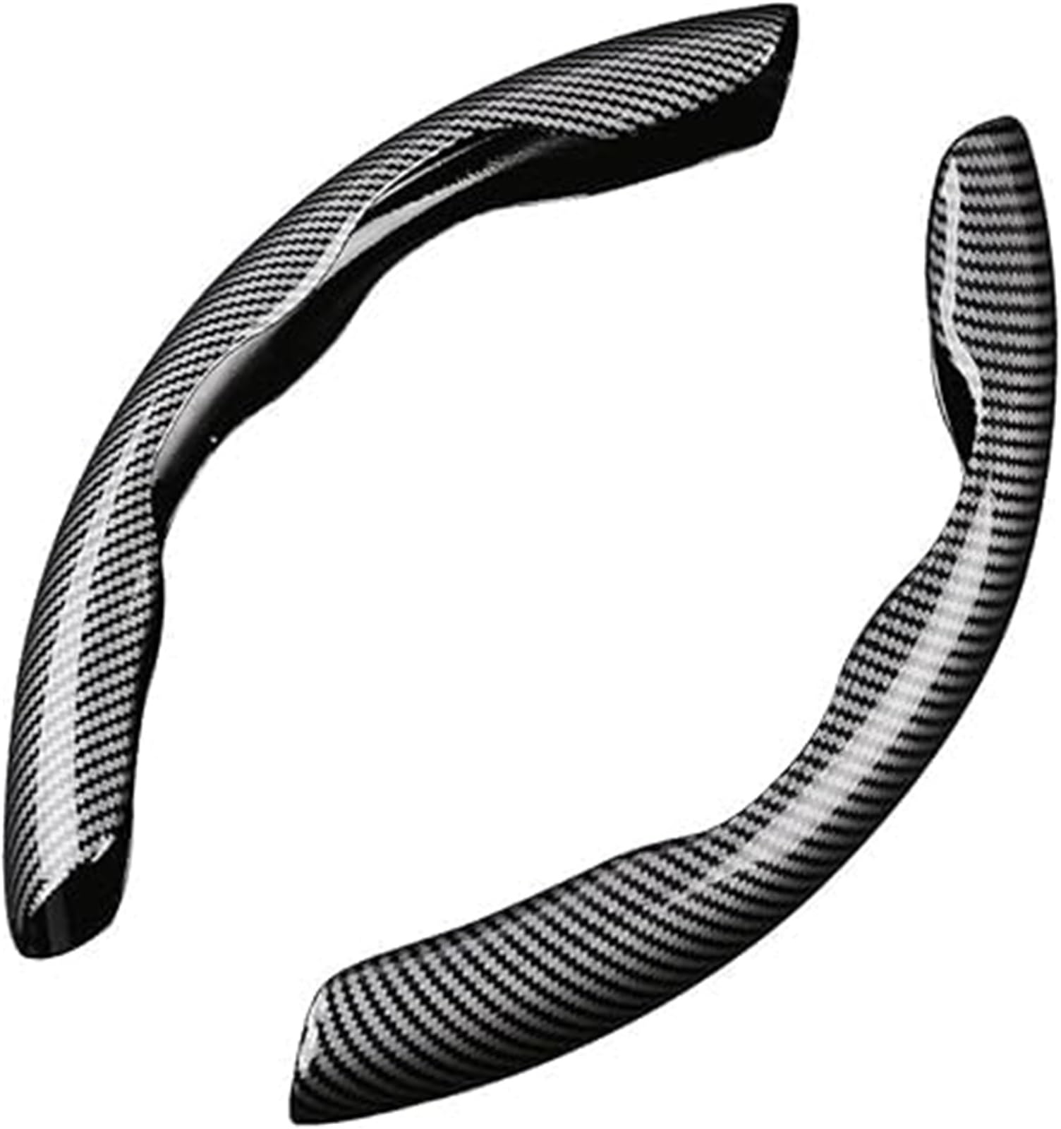 Lenkradbezug für Autos Für Nissan Für Qashqai Für Juke Für Nismo Für Kicks 350Z 370Z 400Z Für Sentra Komfortable Segmentierte Lenkrad Abdeckungen 2Pcs Schutz(C) von GTDTKGANAK