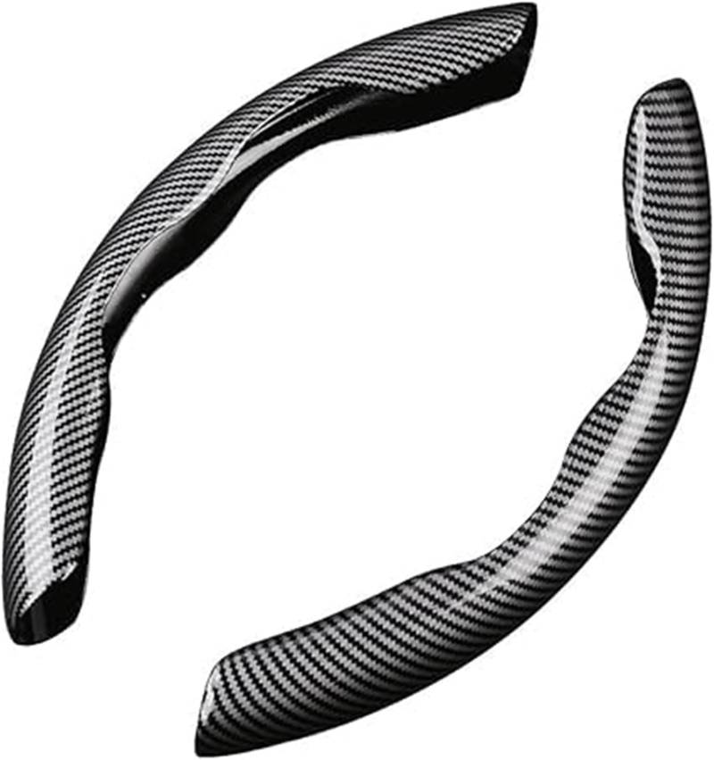 Lenkradbezug für Autos Für Nissan Für Qashqai Für Juke Für Nismo Für Kicks 350Z 370Z 400Z Für Sentra Komfortable Segmentierte Lenkrad Abdeckungen 2Pcs Schutz(C) von GTDTKGANAK