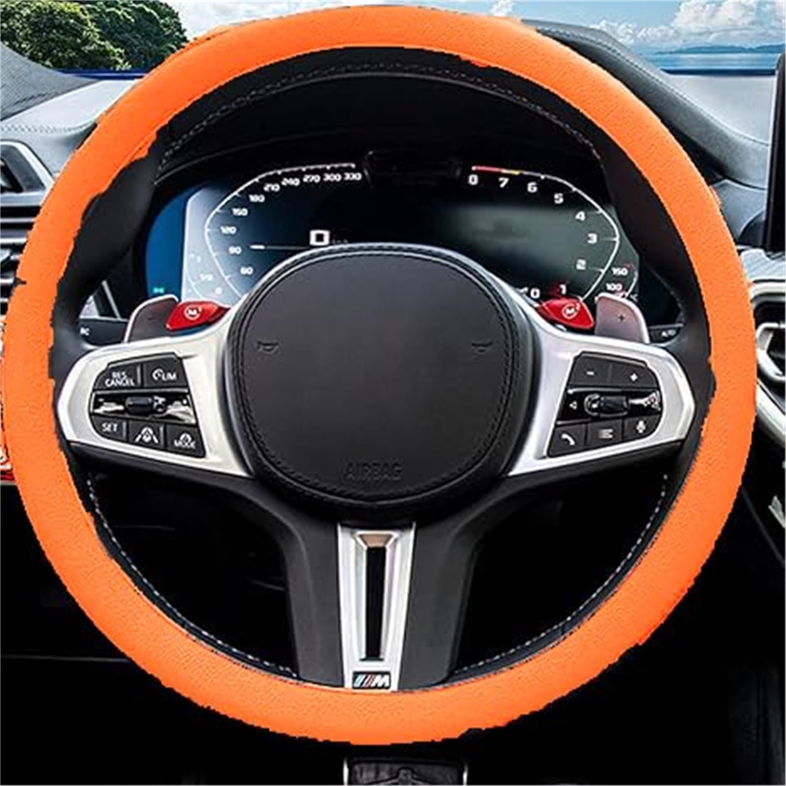 Lenkradbezug für Autos Lenkradschutz, Silikon, rutschfest, Auto-Lenkrad-Abdeckung, Silikon-Auto-Lenkrad-Abdeckung, rutschfest Schutz Lenkradbezug für Autos Lenkradschutz, Silikon, rutschfest, Auto-Lenkrad-Abdeckung, Silikon-Auto-Lenkrad-Abdeckung, rutschfest Schutz von GTDTKGANAK