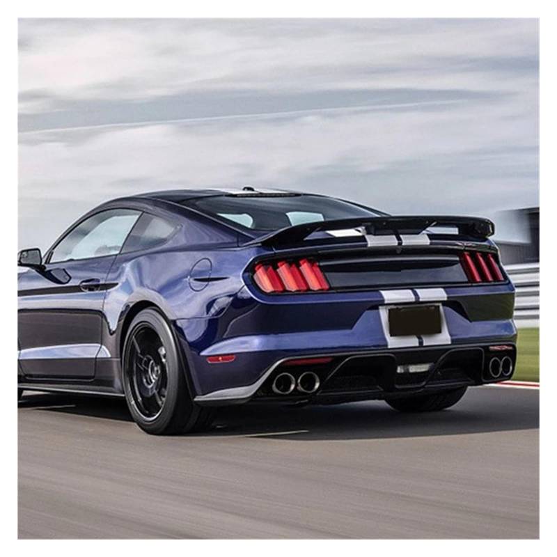 Auto Heckspoiler für Ford Mustang 2015 2016 2017 2018 2019 2020 Kohlefasermaterial Dach Heckflügel Spoiler Performance Tuning Lippe Auto Heckflügel-Dekoration von GTFRFD