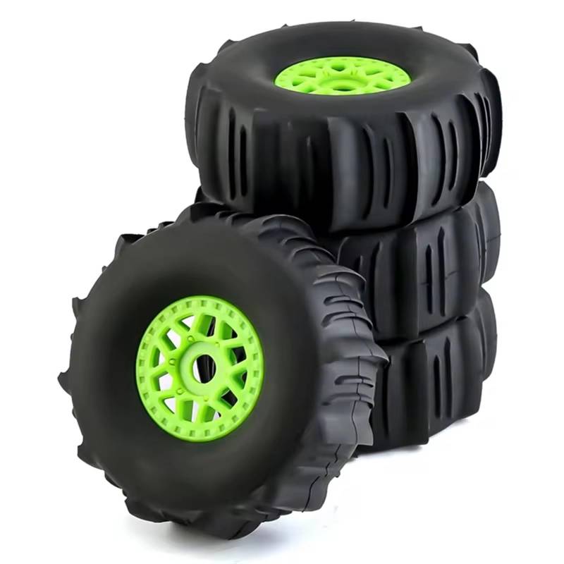 GTFRUQAS Für ARRMA Für Mojave Für TRAXXAS Für UDR Für FS Für Yikong DF7 RC Auto 4Pcs 138Mm 1/7 Für Desert Short Course Truck Reifen 17Mm Rad Hex RC Autoreifen von GTFRUQAS