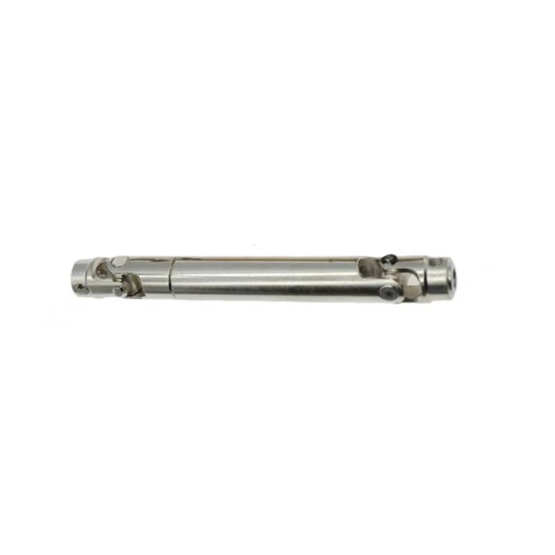 GTFRUQAS Für Axial Für SCX10 Für Traxxas Für TRX4 D90 1/8 1/10 1/12 1/16 1 Stücke 2mm 3mm 4mm 5mm M2 M4 Metall Antriebswelle CVD Antriebswelle RC Auto RC Autozubehör(110-155mm 5-5) von GTFRUQAS