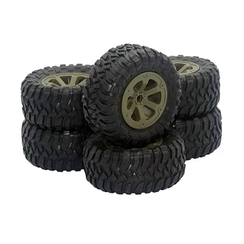 GTFRUQAS Für Fayee Für FY004A Für FY004-15 6PCS 33Mm Breite RC Auto Reifen Reifen Rad Upgrades Zubehör 1/16 6WD RC Auto Ersatzteile RC Autoreifen von GTFRUQAS