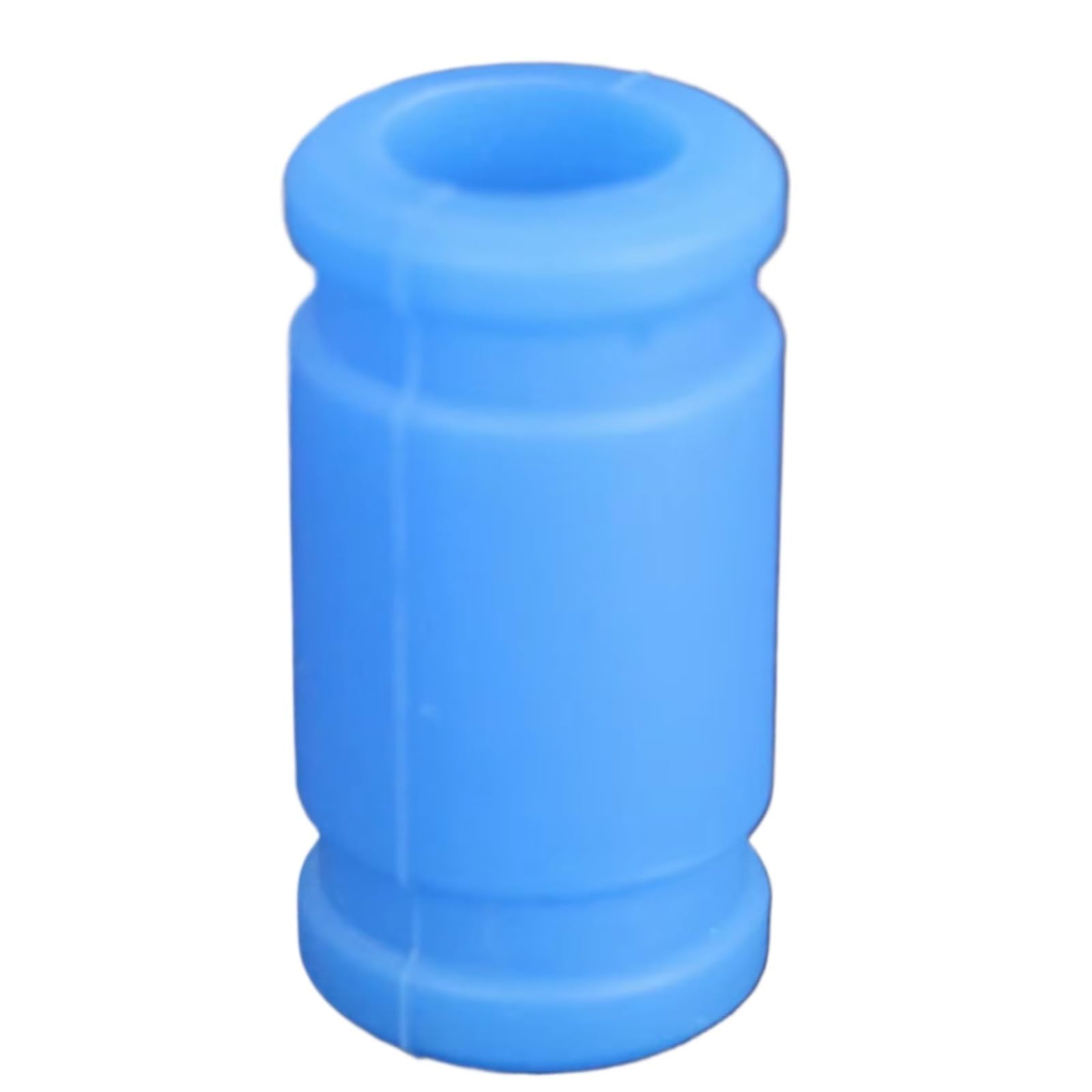 GTFRUQAS Für HSP Für Himoto Für HPI Für Traxxas 1/8 Silikon Joint Auspuff Gummi Adapter Auspuff Schlauch Koppler Gummi RC Auto Teile RC Autozubehör(Blue) von GTFRUQAS
