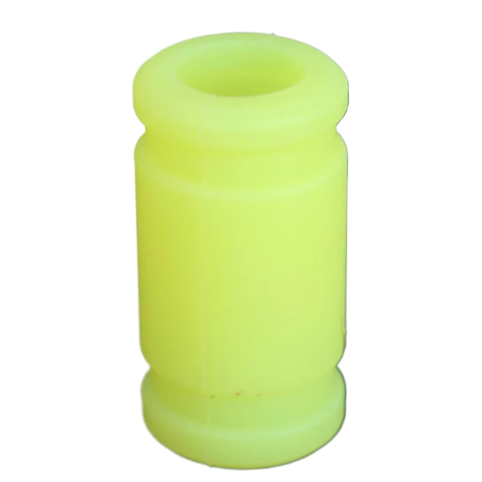 GTFRUQAS Für HSP Für Himoto Für HPI Für Traxxas 1/8 Silikon Joint Auspuff Gummi Adapter Auspuff Schlauch Koppler Gummi RC Auto Teile RC Autozubehör(Yellow) von GTFRUQAS