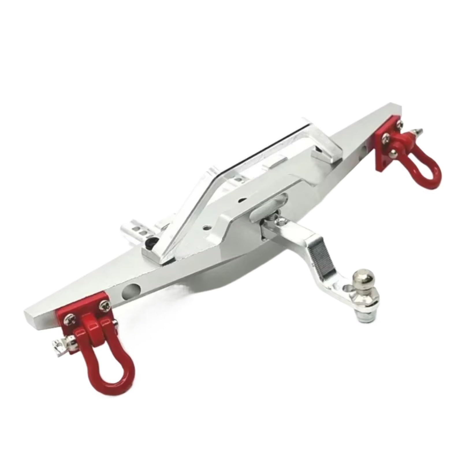 GTFRUQAS Für MN128 MN86 G500 1/12 Metall Vorderen Und Hinteren Stoßfänger Mit Abschlepphaken RC Auto Upgrade Teile Zubehör RC Autozubehör(Front) von GTFRUQAS