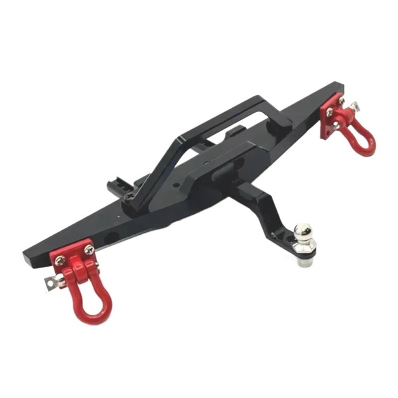 GTFRUQAS Für MN128 MN86 G500 1/12 Metall Vorderen Und Hinteren Stoßfänger Mit Abschlepphaken RC Auto Upgrade Teile Zubehör RC Autozubehör(Front) von GTFRUQAS