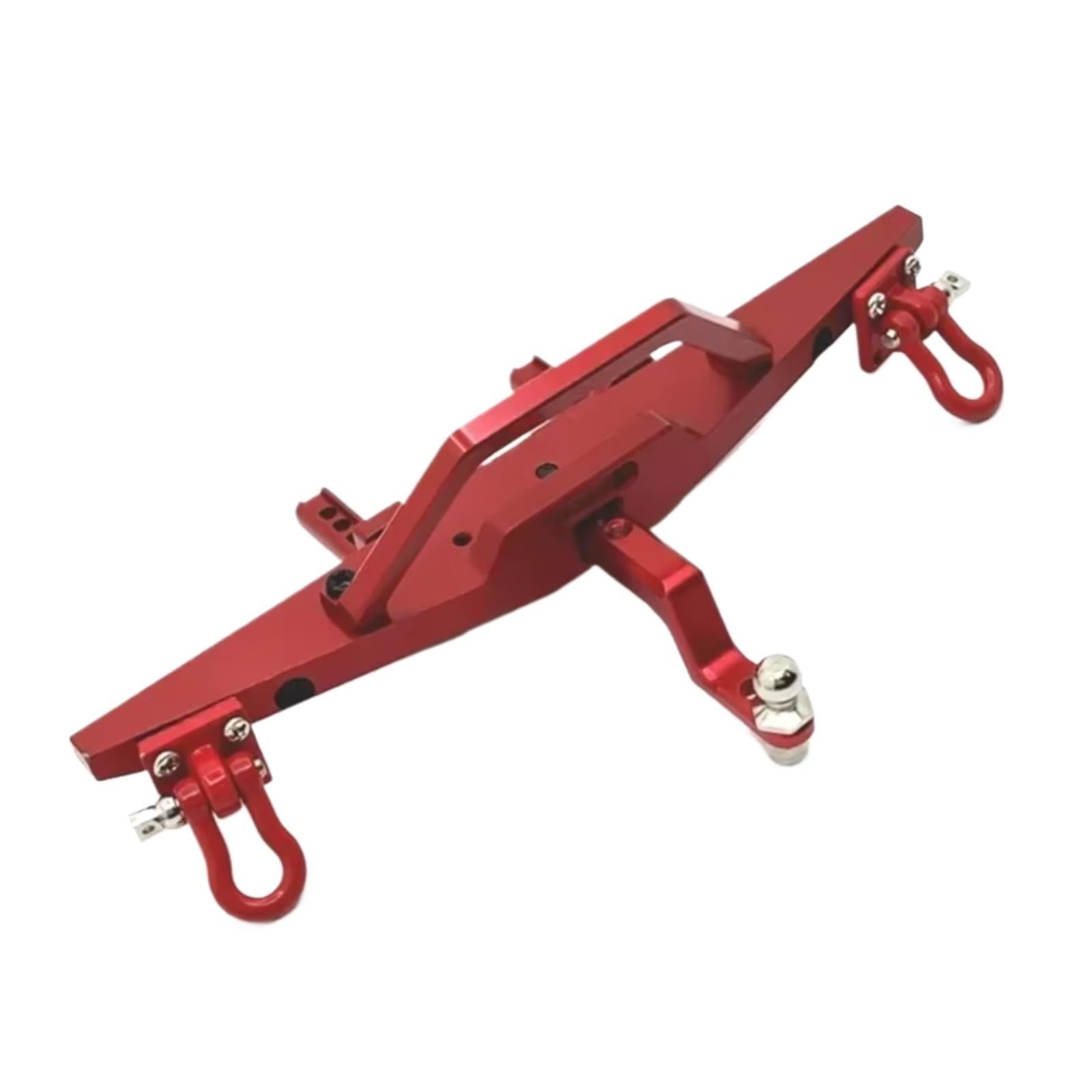 GTFRUQAS Für MN128 MN86 G500 1/12 Metall Vorderen Und Hinteren Stoßfänger Mit Abschlepphaken RC Auto Upgrade Teile Zubehör RC Autozubehör(Front) von GTFRUQAS