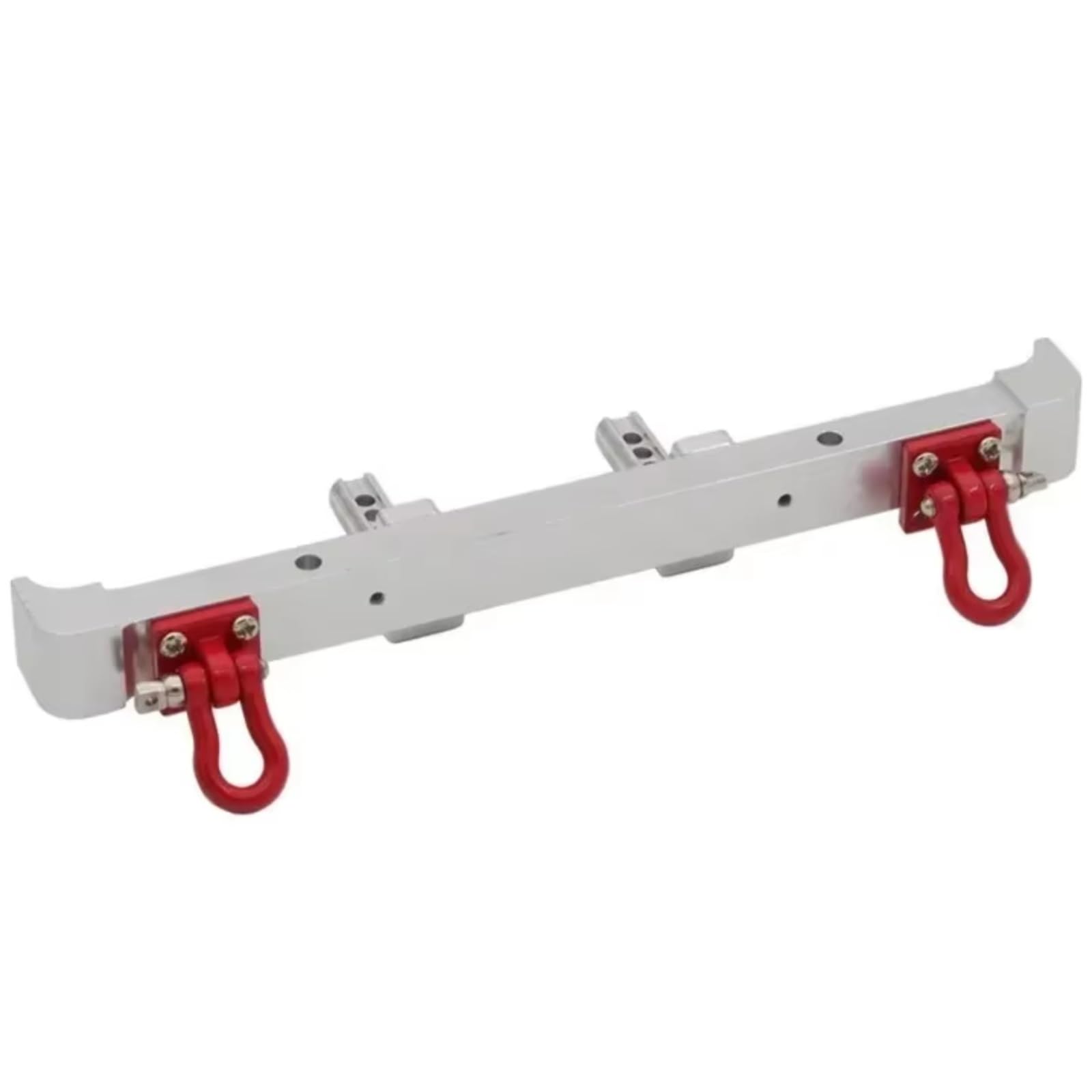 GTFRUQAS Für MN128 MN86 G500 1/12 Metall Vorderen Und Hinteren Stoßfänger Mit Abschlepphaken RC Auto Upgrade Teile Zubehör RC Autozubehör(Rear) von GTFRUQAS