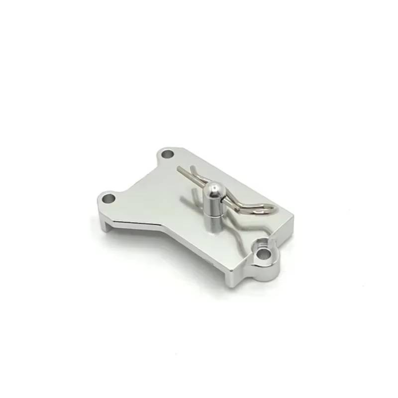 GTFRUQAS Für SCY 16101 16102 16103 16104 16106 16201 1/16 RC Auto Upgrade Teile Zubehör Metall Servo Halterung Batterie Platte Halter RC Ersatzteile(Silver) von GTFRUQAS