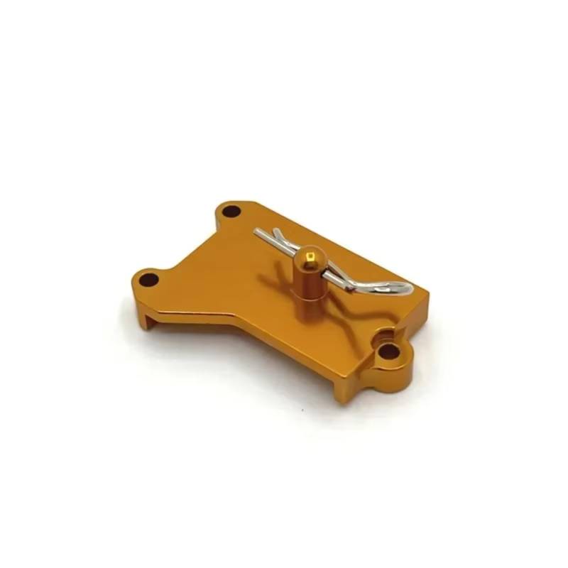 GTFRUQAS Für SCY 16101 16102 16103 16104 16106 16201 1/16 RC Auto Upgrade Teile Zubehör Metall Servo Halterung Batterie Platte Halter RC Ersatzteile(Yellow) von GTFRUQAS