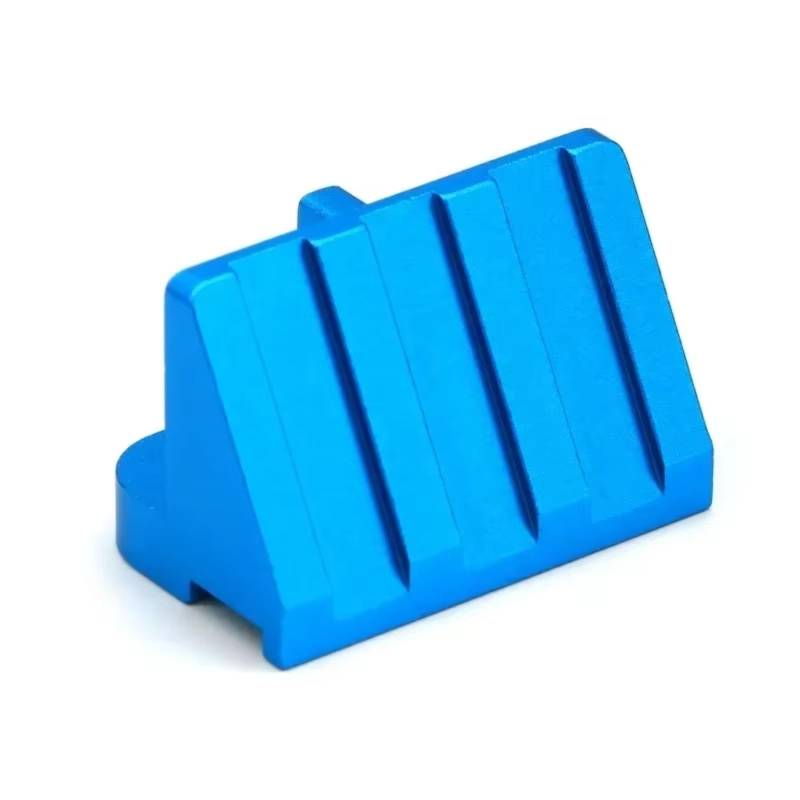 GTFRUQAS Für Tamiya WR02 Für GF01 G601 RC Auto Upgrade Zubehör RC Auto Aluminium Legierung Integrierte Front Anti Kollision Teile Kit RC Ersatzteile von GTFRUQAS