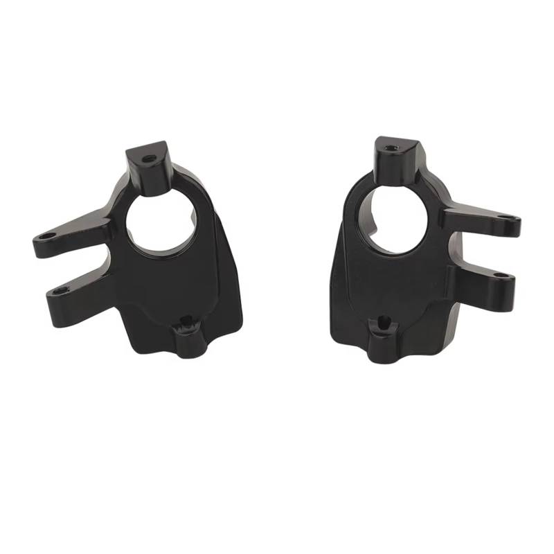 GTFRUQAS RC Autozubehö Für Axial Für Capra F9 Portal Für SCX10 III AXI03007 AR45 Achsen 1/10 Aluminiumlegierung Vorder- Hinterachse Achsschenkel Gehäuse RC Crawler Teile(Black,Front) von GTFRUQAS