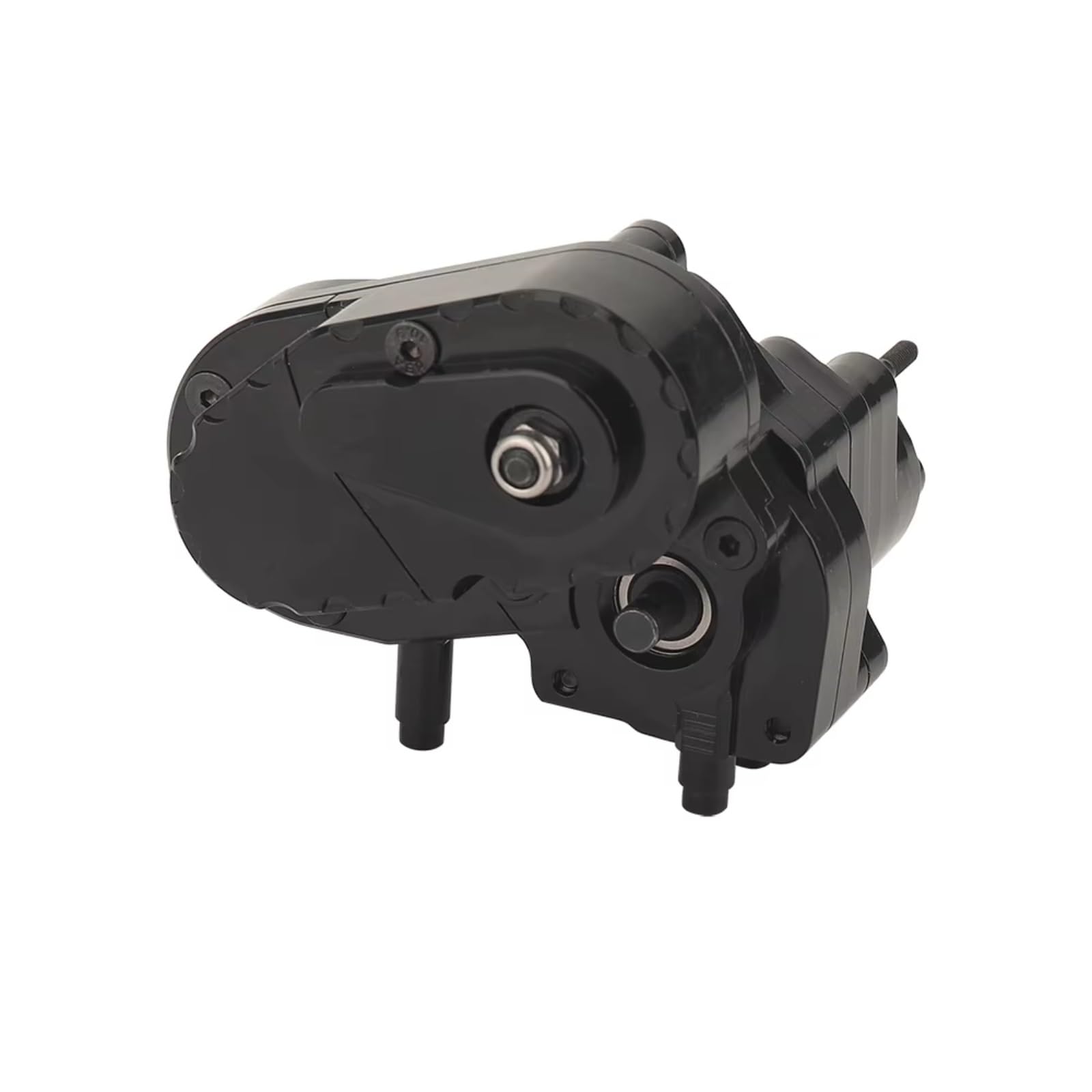 GTFRUQAS RC Autozubehö Für Axial Für SCX10 II AXI03004 Für Capra 1.9 Für UTB 1/10 CNC-Getriebe Dig-Getriebebox Dig-Getriebe RC Crawler Upgrade-Teile(Black) von GTFRUQAS