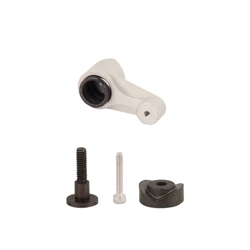 GTFRUQAS RC Autozubehö Für Axial Für SCX24 90081 AXI00001 1/24 Metall Servo Arm Servo Horn RC Crawler Für Spielzeug Auto Upgrade Teile Zubehör(Silver) von GTFRUQAS