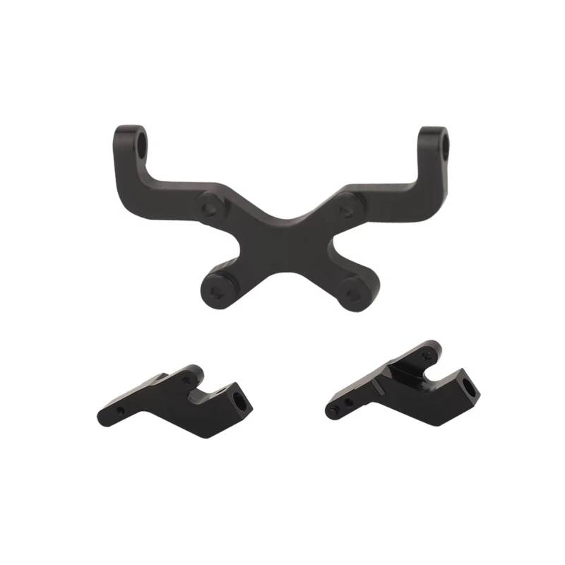 GTFRUQAS RC Autozubehö Für Axial Für SCX24 AXI00002 1/24 Metall Aluminium Legierung Hinten Auto Shell Körper Montage Halterung RC Crawler Auto Upgrade Teile Zubehör(Black) von GTFRUQAS