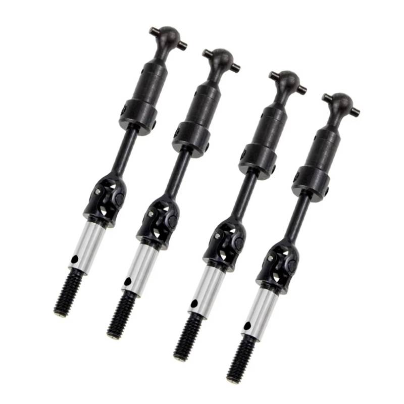 GTFRUQAS RC Autozubehö Für HSP 94123 94103 1/10 Für Universal Dogbone Einstellbare CVD Stahl Antriebswelle 102015-A 75-85mm 102016-A 110-120mm RC Modell Auto Teile(75-85mm 4pcs) von GTFRUQAS