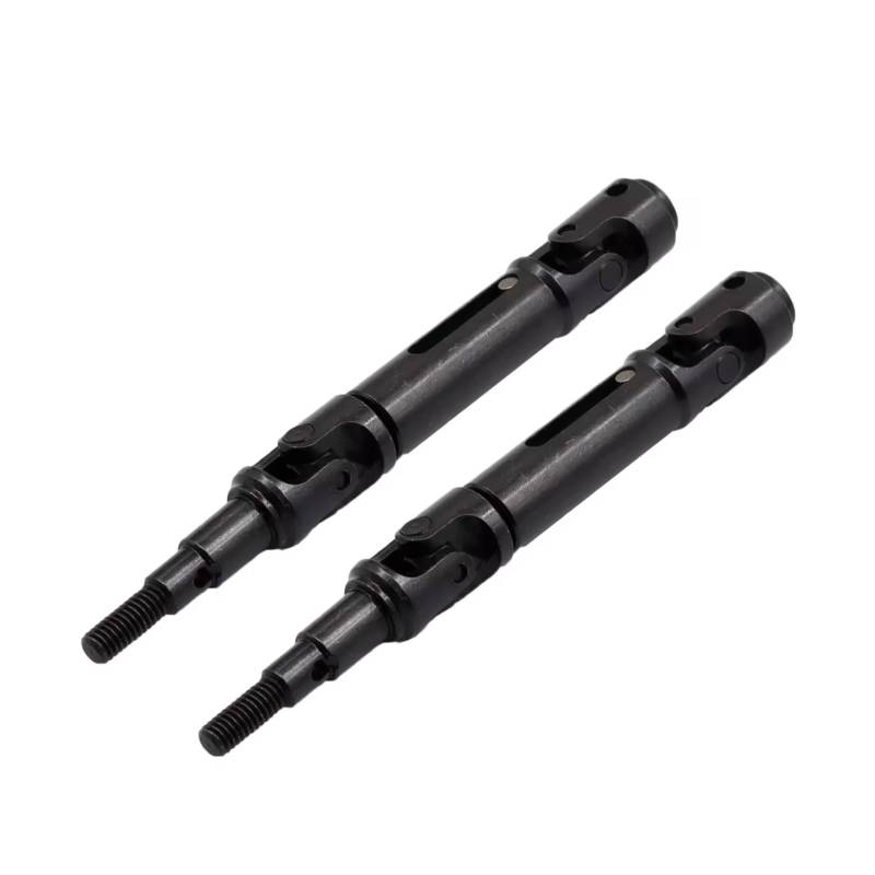 GTFRUQAS RC Autozubehö Für MJX Für Hyper Go 14210 14209 1/14 2Pcs Metall Antriebswelle CVD Hinten Antriebswelle RC Auto Upgrade Teile(Black) von GTFRUQAS