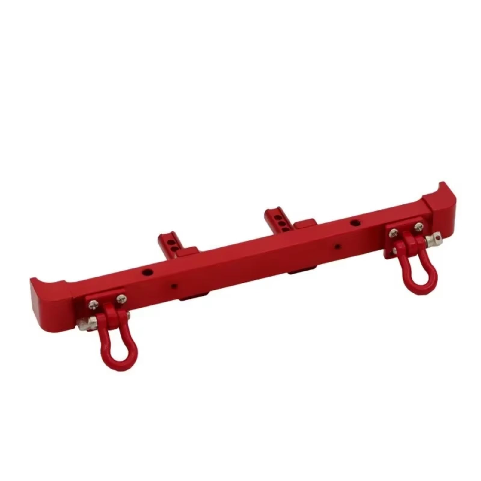 GTFRUQAS RC Autozubehö Für MN128 MN86 G500 1/12 Metall Vorderen Und Hinteren Stoßfänger Mit Abschlepphaken RC Auto Upgrade Teile Zubehör(Red,Bumper After) von GTFRUQAS