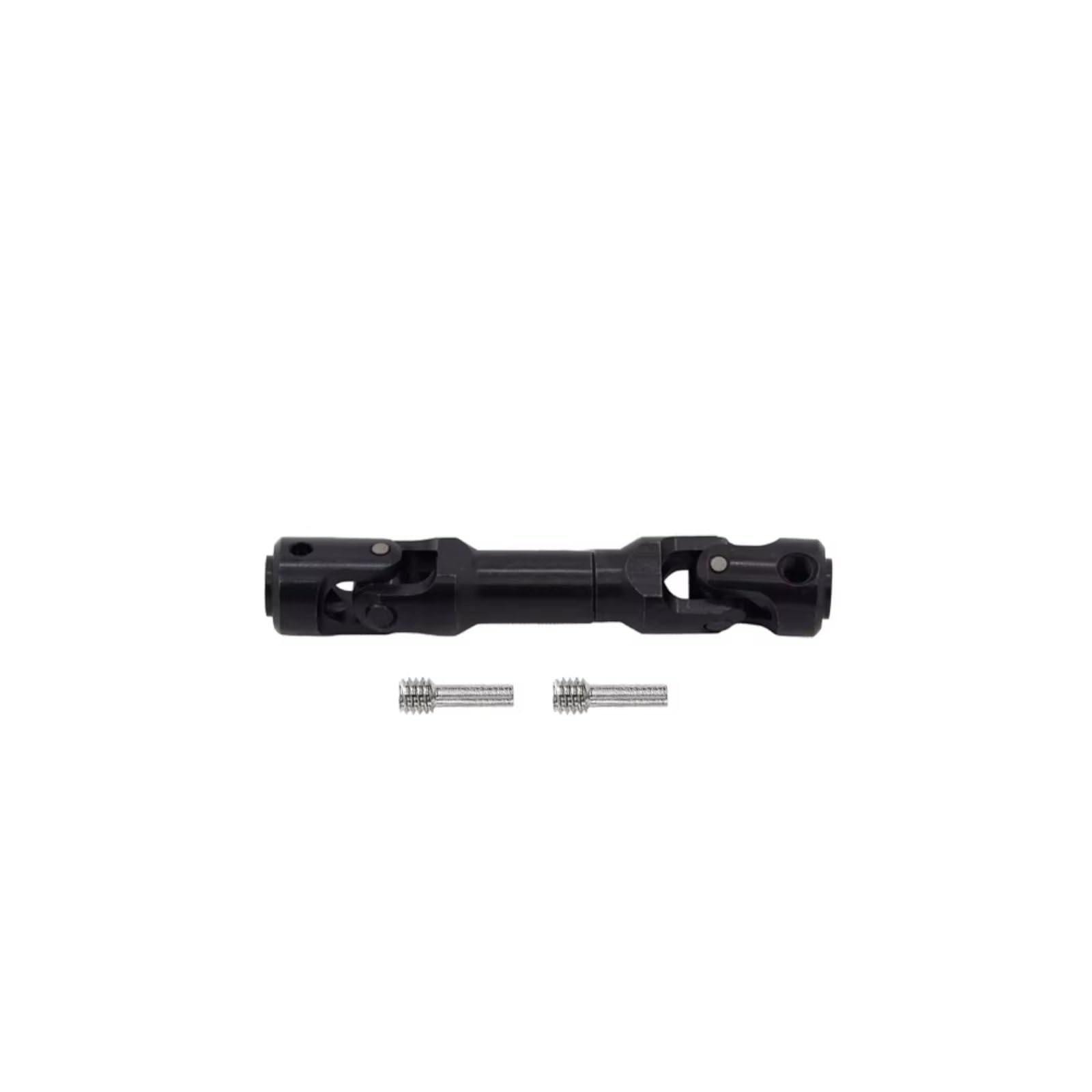 GTFRUQAS RC Autozubehö Für TRX4 Für SCX10 Für Gladiator TF2 D90 YK4082 104311 1/10 Metall Interne Spline Antriebswelle Für Kreuzgelenk Antriebswelle RC Crawler Teile(Black,68-86mm) von GTFRUQAS