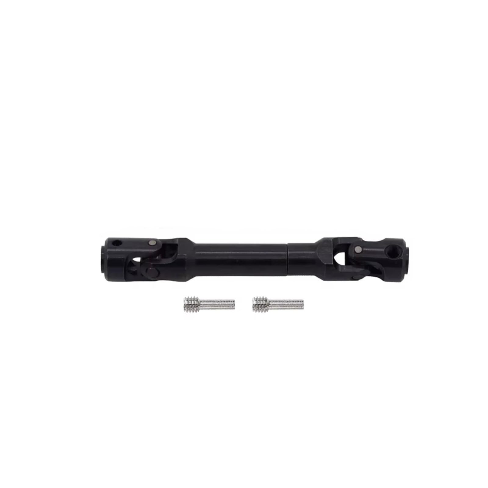 GTFRUQAS RC Autozubehö Für TRX4 Für SCX10 Für Gladiator TF2 D90 YK4082 104311 1/10 Metall Interne Spline Antriebswelle Für Kreuzgelenk Antriebswelle RC Crawler Teile(Black,84-102mm) von GTFRUQAS
