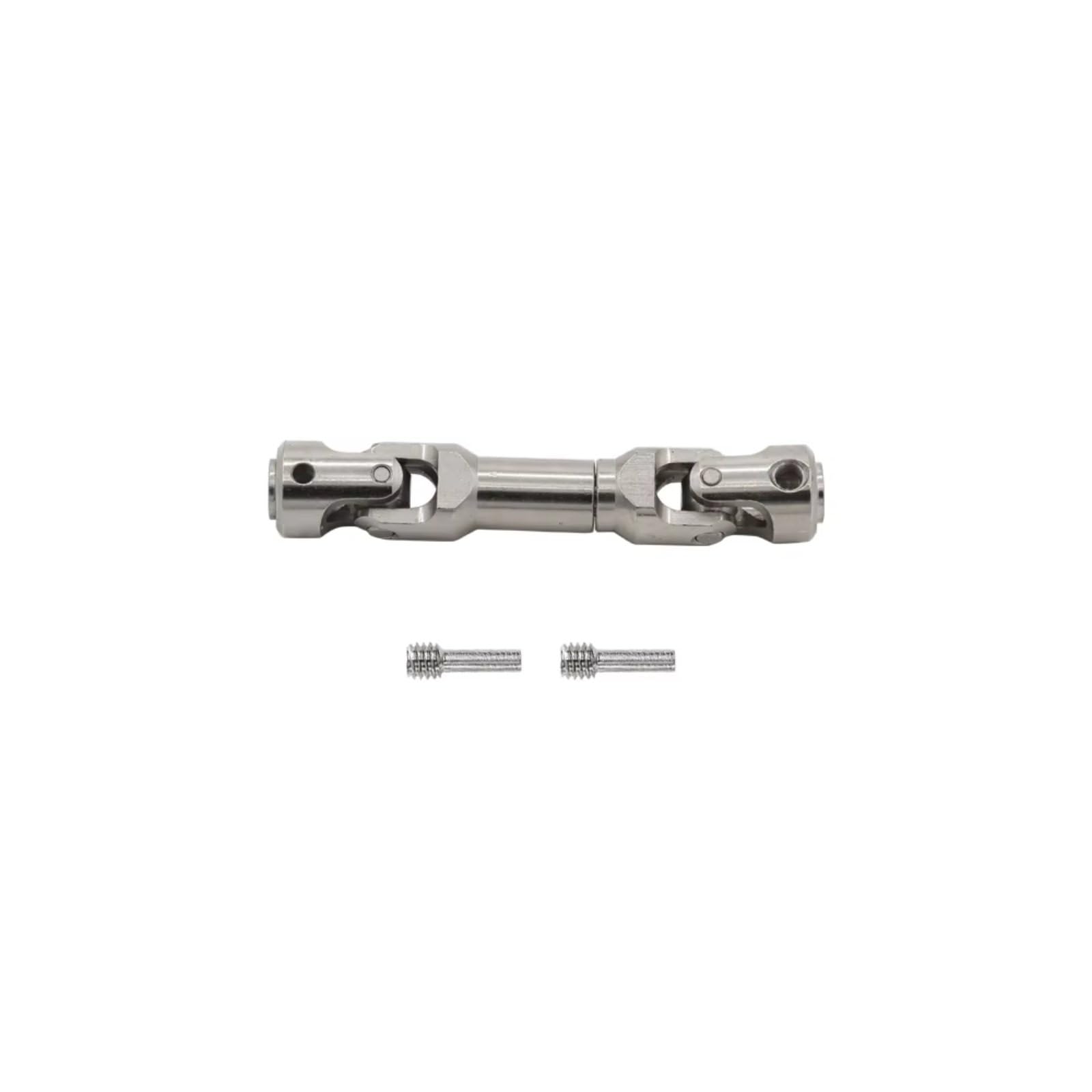 GTFRUQAS RC Autozubehö Für TRX4 Für SCX10 Für Gladiator TF2 D90 YK4082 104311 1/10 Metall Interne Spline Antriebswelle Für Kreuzgelenk Antriebswelle RC Crawler Teile(Silver,68-86mm) von GTFRUQAS