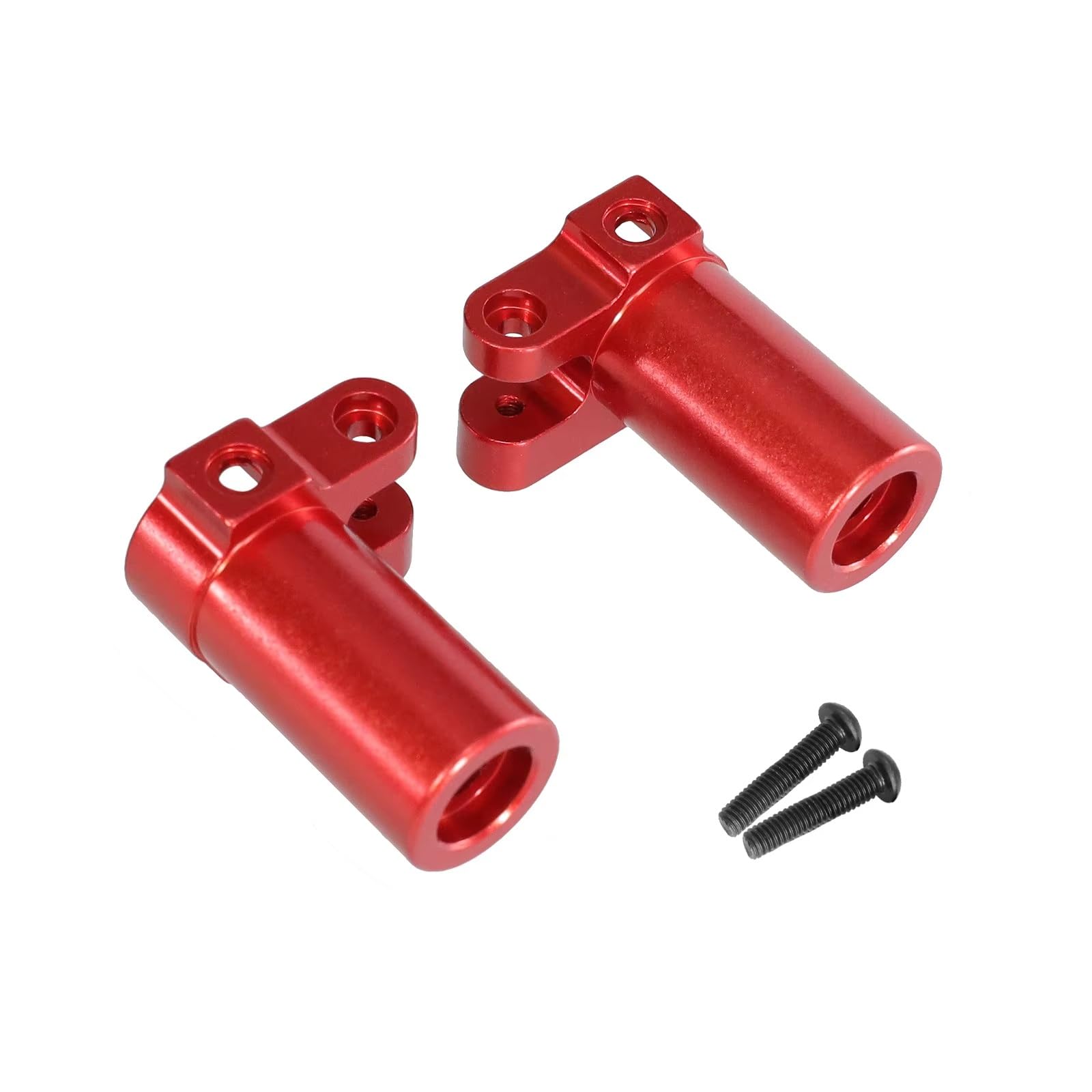 GTFRUQAS RC Autozubehör Für MN Für MN128 MN86 G500 1/12 Metall Hinterachse Hinten Tasse Fernbedienung Crawler Auto Upgrade Teile Und Zubehör(Red) von GTFRUQAS