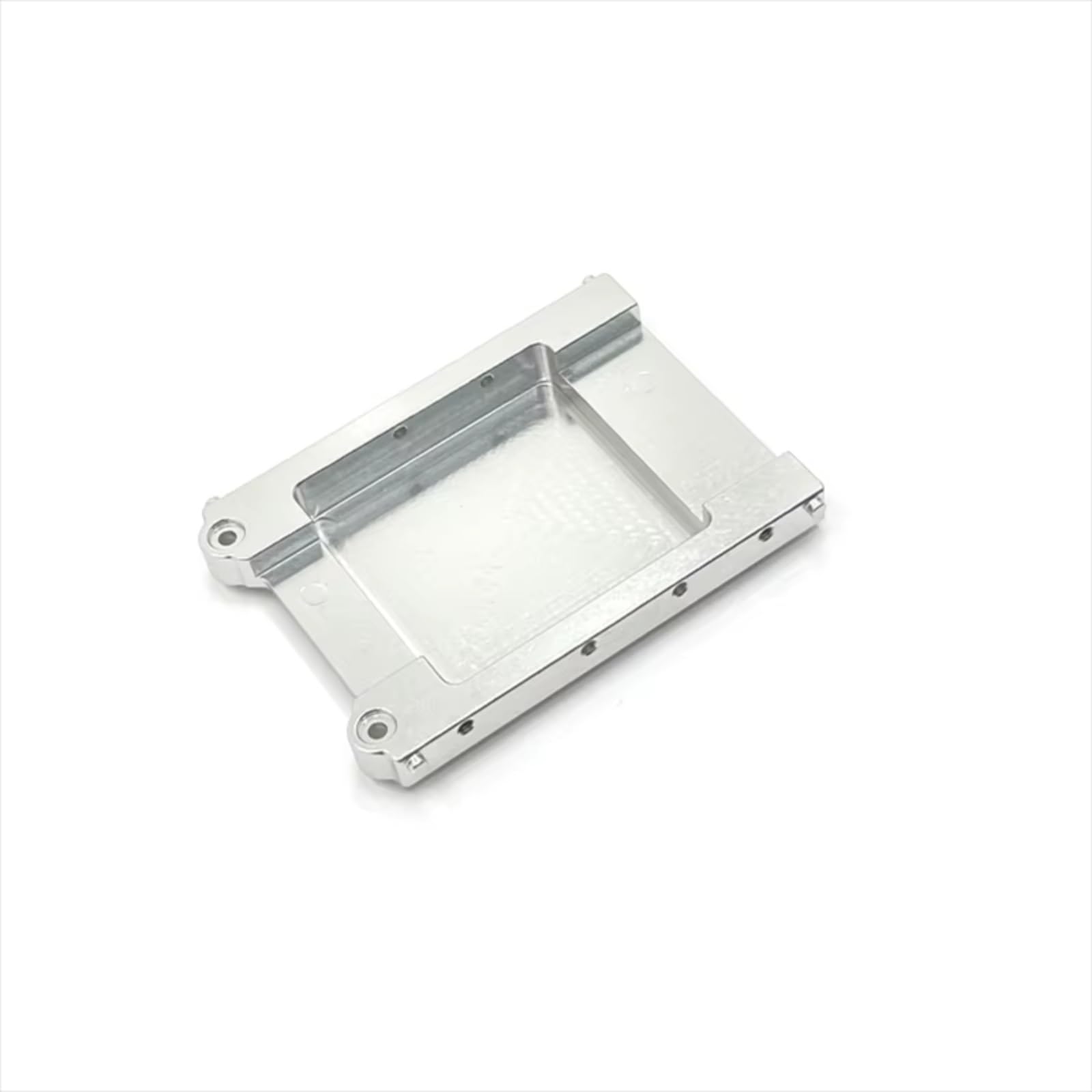 GTFRUQAS RC Autozubehör Für MN Für MN78 1/12 Metall-Upgrade Modifizierte Heckplatte Heckträger Querträger Fernbedienung Raupenfahrzeug-Upgrade-Teile Zubehör(Silver) von GTFRUQAS
