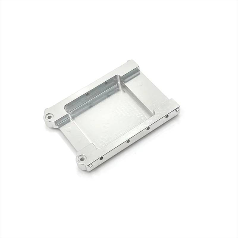 GTFRUQAS RC Autozubehör Für MN Für MN78 1/12 Metall-Upgrade Modifizierte Heckplatte Heckträger Querträger Fernbedienung Raupenfahrzeug-Upgrade-Teile Zubehör(Silver) von GTFRUQAS