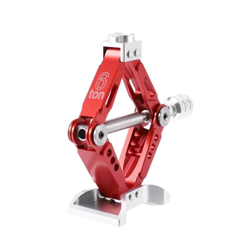 GTFRUQAS RC Autozubehör Für Traxxas Für Axial Für SCX10 Für TRX4 D90 90046 1/10 Metallhöhenverstellbarer Wagenheber RC-Autohalterständer RC-Crawler-Auto von GTFRUQAS