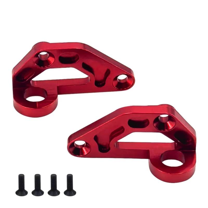 GTFRUQAS RC Ersatzteile Für Axial Für Scx10 III 1/10 Upgrade Teile Fernbedienung Rc Crawler Auto Zubehör Körper Shell Montage Feste Für Sitz Set Kit Metall(Red) von GTFRUQAS