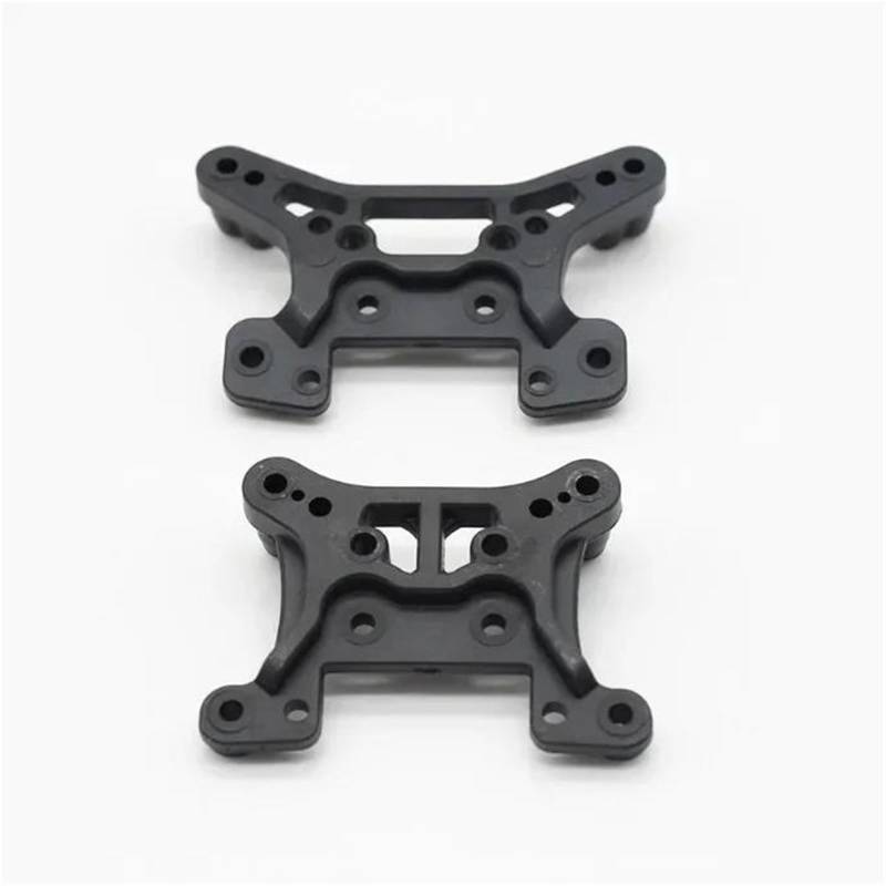 GTFRUQAS RC Ersatzteile Für WLtoys 124008 124010 RC Fernbedienung Auto Ersatzteile 124008-2711 Vordere Dämpfer Platte 124008-2710 Hinten Dämpfer Platte Ersatz Zubehör von GTFRUQAS