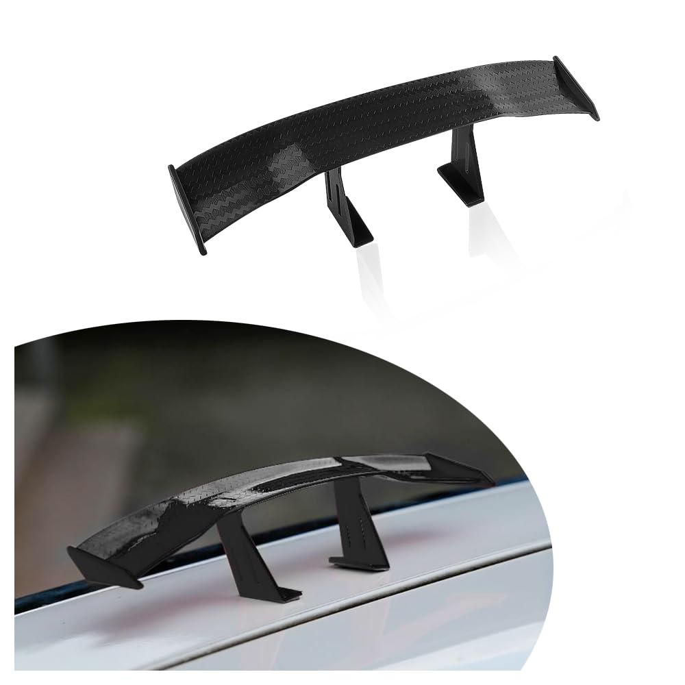 Auto Mini Spoiler,Coole Auto Deko Mini Heckspoiler für das Heck,Universeller 17cm Heckspoiler,Carbonfaser Auto Tuning Auto Zubehör Geeignet für die Meisten Autos Auto Mini Spoiler,Coole Auto Deko Mini Heckspoiler für das Heck,Universeller 17cm Heckspoiler,Carbonfaser Auto Tuning Auto Zubehör Geeignet für die Meisten Autos von GTLM