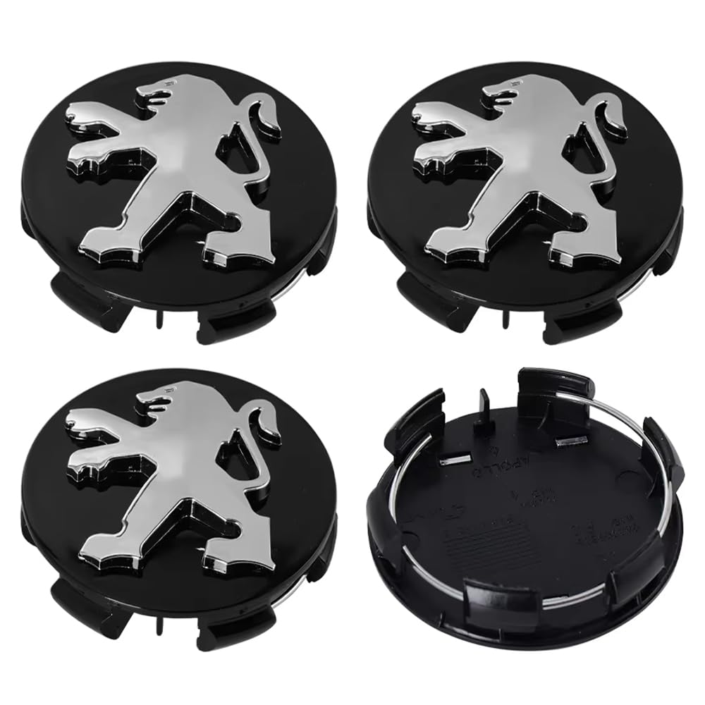4 Nabendeckel 60mm Nabenkappen für Peugeot Traveller 3.Generation ab Bj.2016, ABS Kunststoff Aluminium Felgendeckel Nabenkappe Radkappen Felgenkappen Radnabenabdeckung,B- 4 Nabendeckel 60mm Nabenkappen für Peugeot Traveller 3.Generation ab Bj.2016, ABS Kunststoff Aluminium Felgendeckel Nabenkappe Radkappen Felgenkappen Radnabenabdeckung,B- von GTME