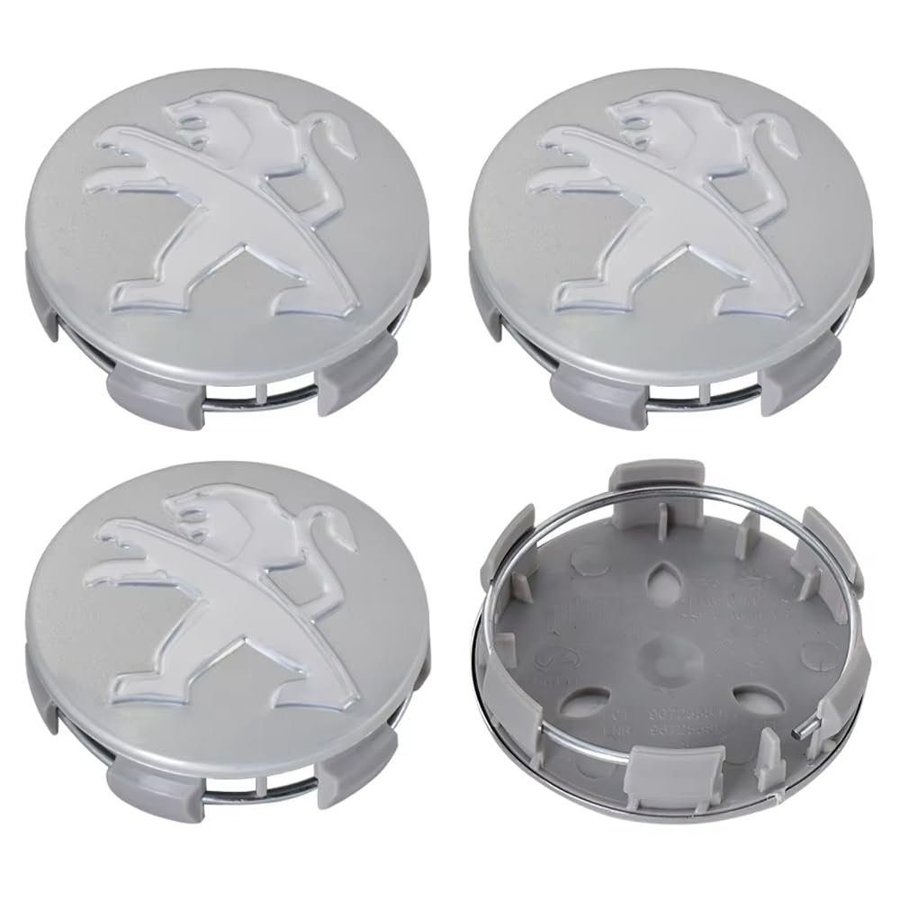4 Nabendeckel 60mm Nabenkappen für Peugeot Traveller 3.Generation ab Bj.2016, ABS Kunststoff Aluminium Felgendeckel Nabenkappe Radkappen Felgenkappen Radnabenabdeckung,D- 4 Nabendeckel 60mm Nabenkappen für Peugeot Traveller 3.Generation ab Bj.2016, ABS Kunststoff Aluminium Felgendeckel Nabenkappe Radkappen Felgenkappen Radnabenabdeckung,D- von GTME