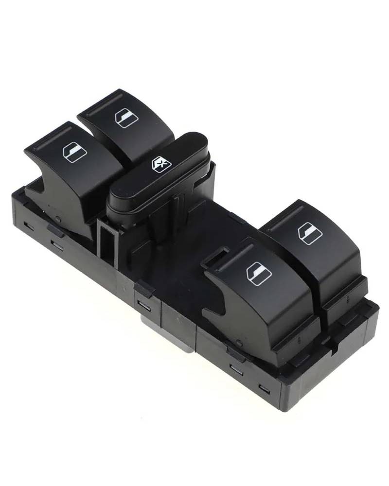 Fensterheber Schalter 1PC Auto Master Fensterheber Schalter Cuntrol Taste Für Sagitar 2006-2011 Für Golf Für Jetta OE:5J0959858A von GTOQEV