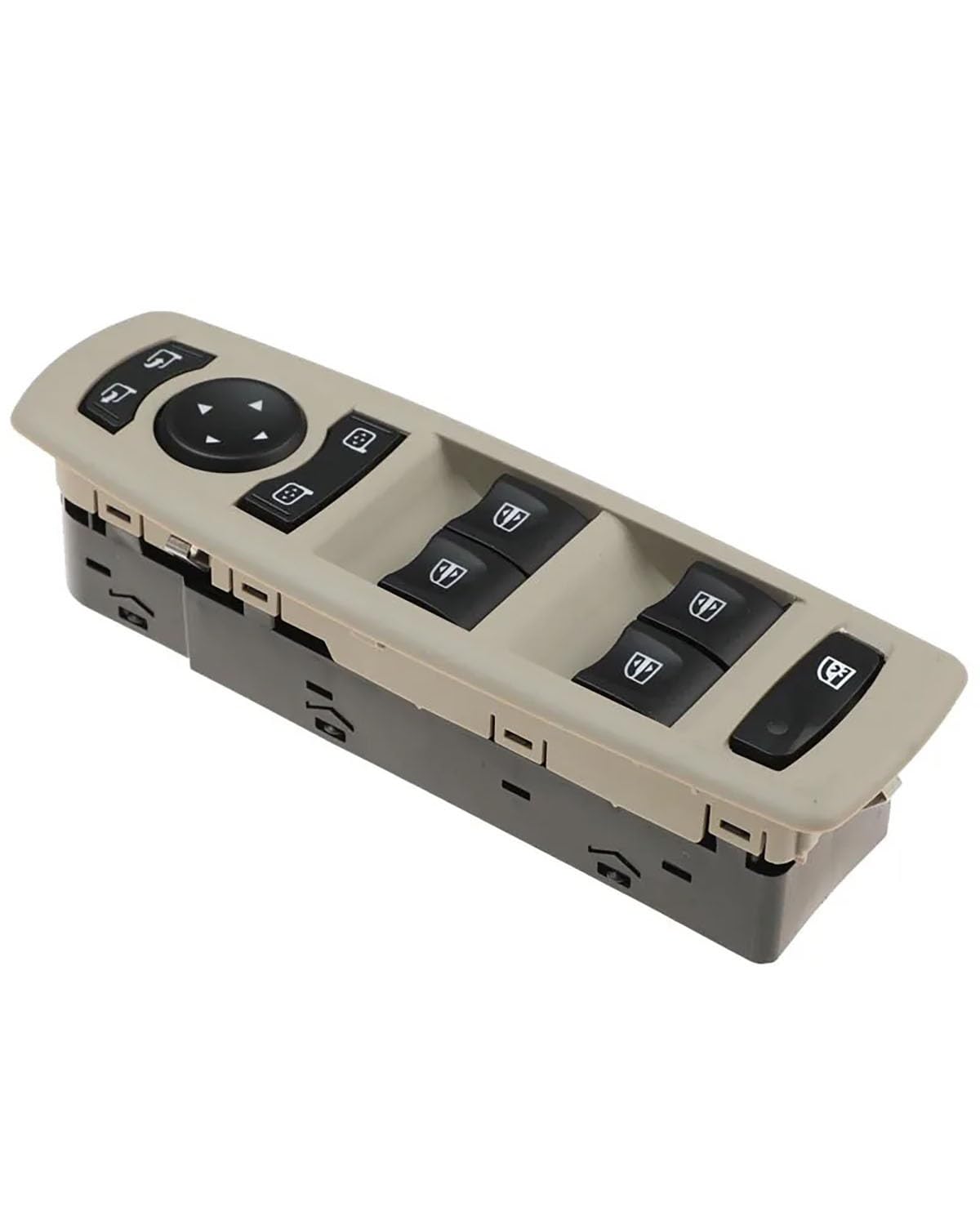 Fensterheber Schalter 1PC Auto Power Fenster Control Schalter Für Fluence LZ 1,5 DCI 2008-2016 OE:254000015R 25400-0015R Auto Zubehör(Beige-(13 6pins)) von GTOQEV