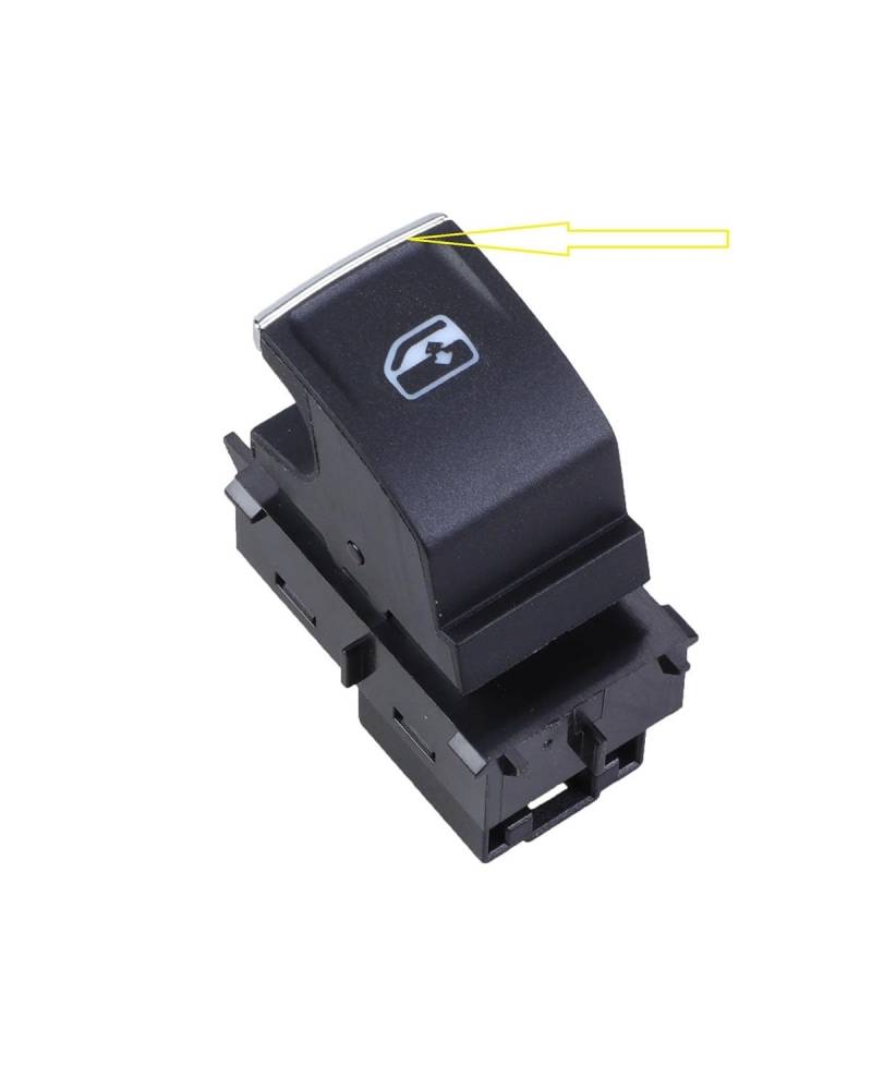 Fensterheber Schalter 1PC Auto Power Fenster Control Schalter Taste Für Golf Für Passat B8 Oe:5G0959855G 5G0959855H 5G0959855(Without Chrome) von GTOQEV
