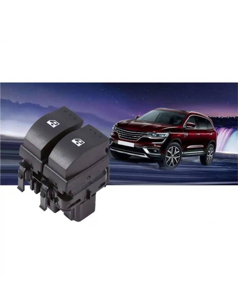 Fensterheber Schalter 1pc Auto Elektrische Fenster Control Doppel Schalter Taste Für Clio II 2 B0 B1 B2 CB0 CB1 CB2 SB0 SB1 SB2 1998-2014 Oe:8200060045 von GTOQEV