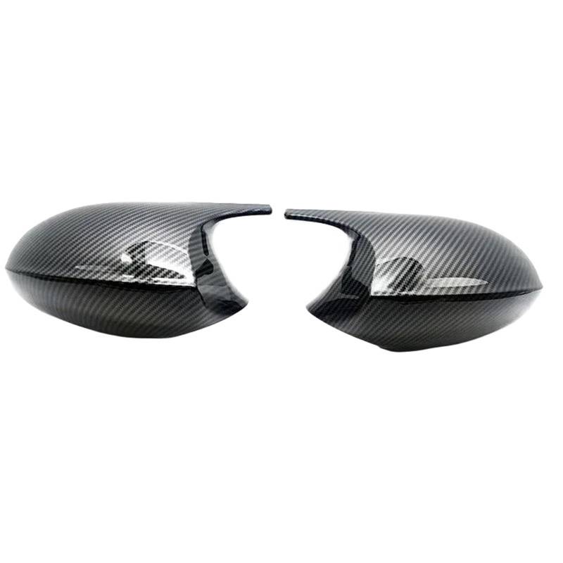 Für 3 Serie 2006-2008 E90 E91 E93 E87 E81 Auto Ersatz Rückspiegel Abdeckung Kappe 51167135097 51167135098(Carbon) von GTOQEV
