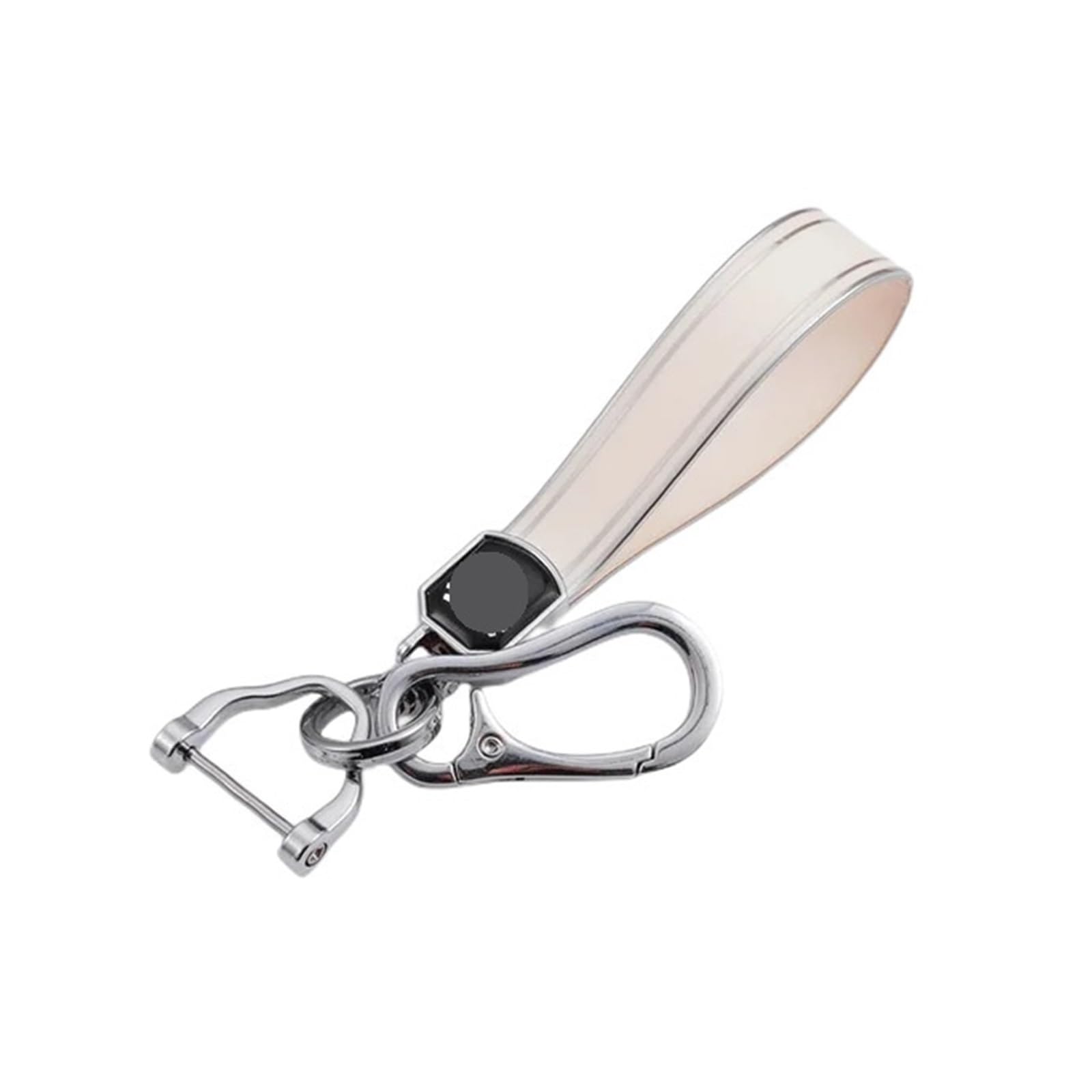 Für ADV 150 PCX 125 Schalter ADV Wrench 350 PCX160 Vision SH350 Schlüsselbund TPU Silber Rand Auto Schlüssel Abdeckung Fall Shell(White Key Chain) von GTOQEV