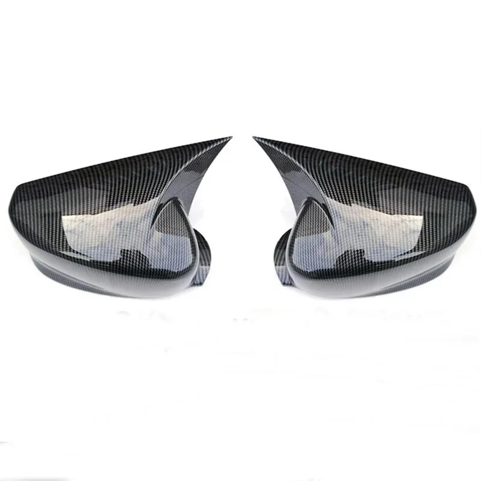 Für Accord 2008-2017 Zierleiste Hupe 2/4-türige Limousine 8/8,5/9. Auto Rückansicht Seitenspiegel Abdeckung Carbon Style Glänzend Schwarz(Carbon) von GTOQEV