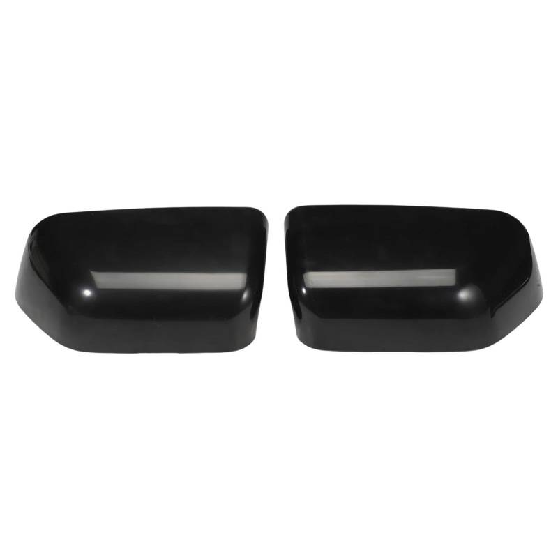 Für Ford F250 F350 F450 F550 2017-2024 Glänzend Schwarz Ersatz Spiegelkappen Abdeckung Trim Ersetzen HC3Z-17D743-AA (Schwarz von GTOQEV